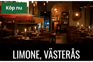 2-rätters Meny Amore 2p, fre 15 maj 17:00