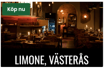 2-rätters Meny Amore 2p, lör 1 aug 17:00